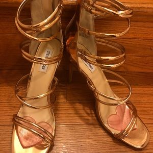 STEVE MADDEN STRAPPY HEELS